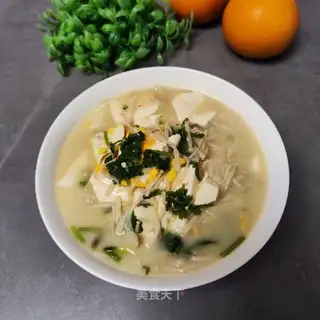 Tofu soup