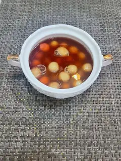 Red sugar soup