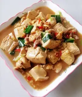 Homemade tofu