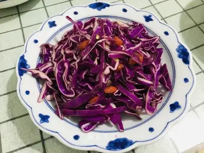 ♪ Taste the purple kale ♪