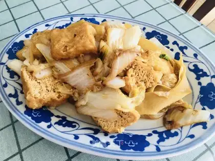 Tofu-based cabbage