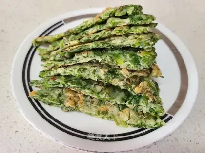 Sausage egg pancakes