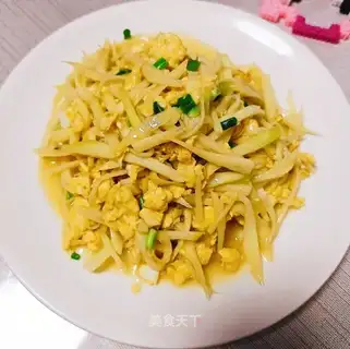 White fried eggs