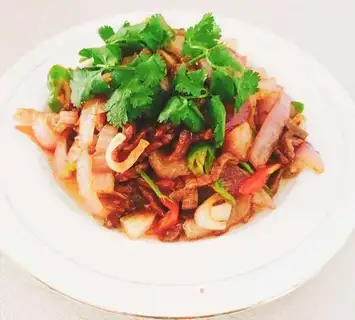 Onion beef