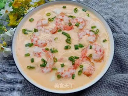 Shrimp tofu eggs