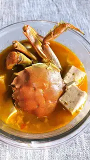 Crab tofu soup