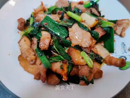 Garlic meat