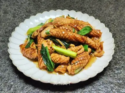 Fired squid