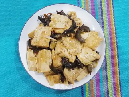 Sea cucumber tofu