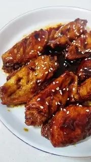 Coke chicken wings