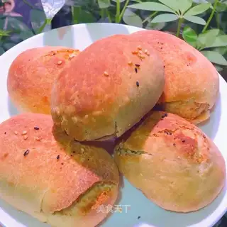 Roasted wheat embryos, heart buns