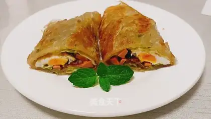 Hand grab cake