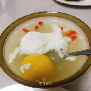 Wine, soup, eggs