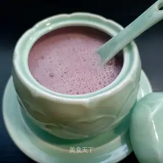 Sapphire grape milkshake