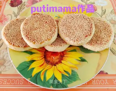 Souffle sesame pancakes