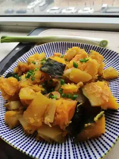 Pumpkin shrimp