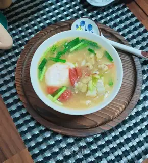 Plum soup