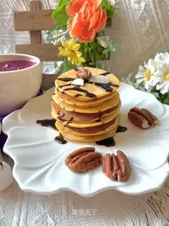 A rice breakfast cake