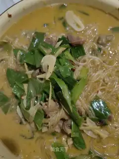 Chicken powder soup
