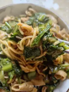 Fat intestine fried ramen