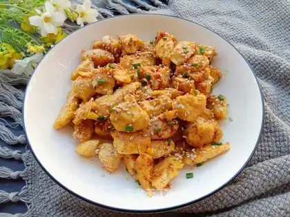 Five peppers of salt chicken breasts