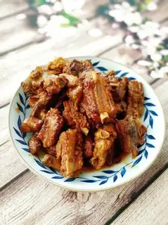 Red burn ribs