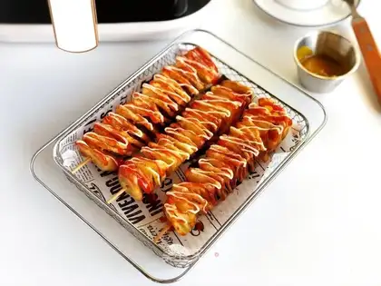 Non-fried potato towers