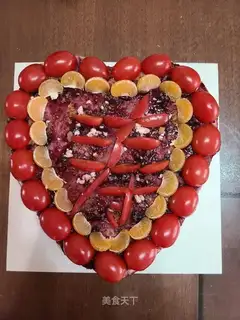 Blueberry jam cake