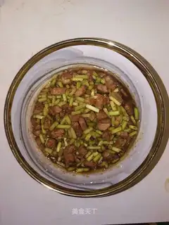 Garlic fried meat