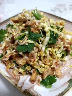 Shrimp cabbage