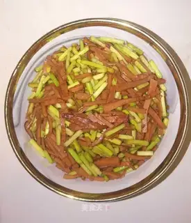 Garlic ham and sausage
