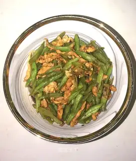 Soybeans fried chicken