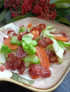 It's a wide salami