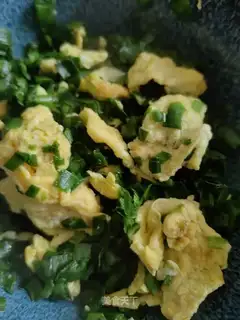 Cream fried eggs