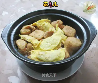 Egg dumplings, tofu ribs