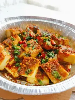 Air-cooked tablet tofu