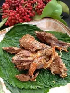 Suzi roll roasted lamb leg
