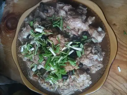 Garlic bean ribs