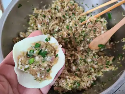 Carrot dumplings