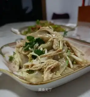 "Chicken with cabbage."