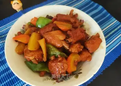 Carrot potatoes, chicken wings