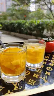 Orange apple tea