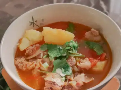 Tomato potato stew
