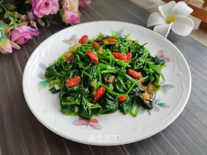 Spicy spinach