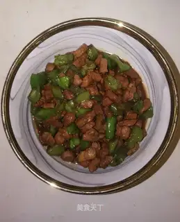 Chili fried meat