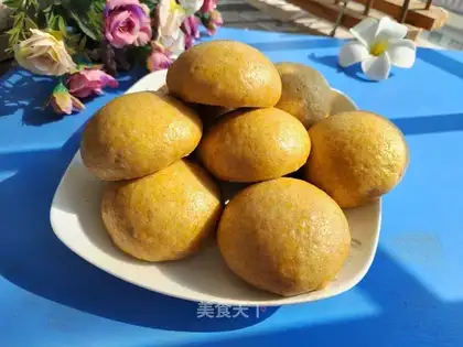 Pumpkin's whole wheat bun