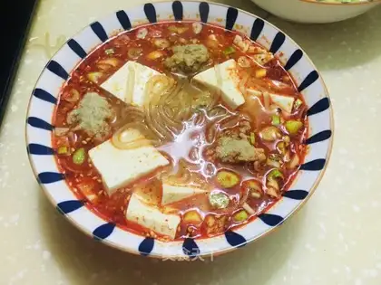 Tofu soup