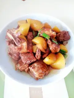 Red burn ribs
