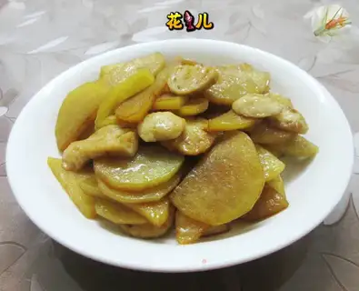 Fishballs with potatoes