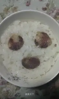 Sausage braised rice